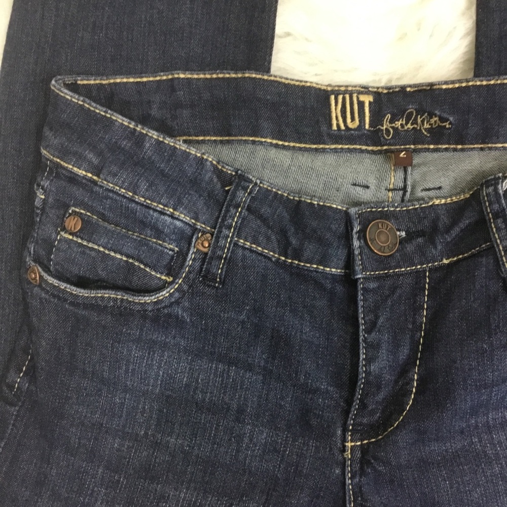 Kut From The Kloth Boyfriend Cropped Skinny Jeans - Picture 4 of 8